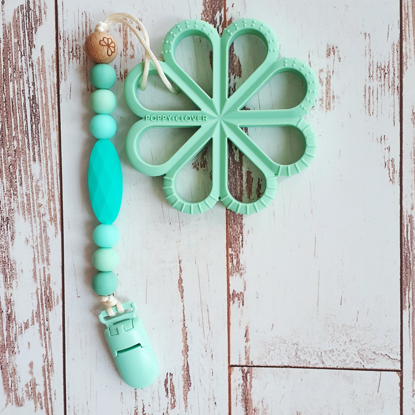 Mint Flower - Poppy + Clover