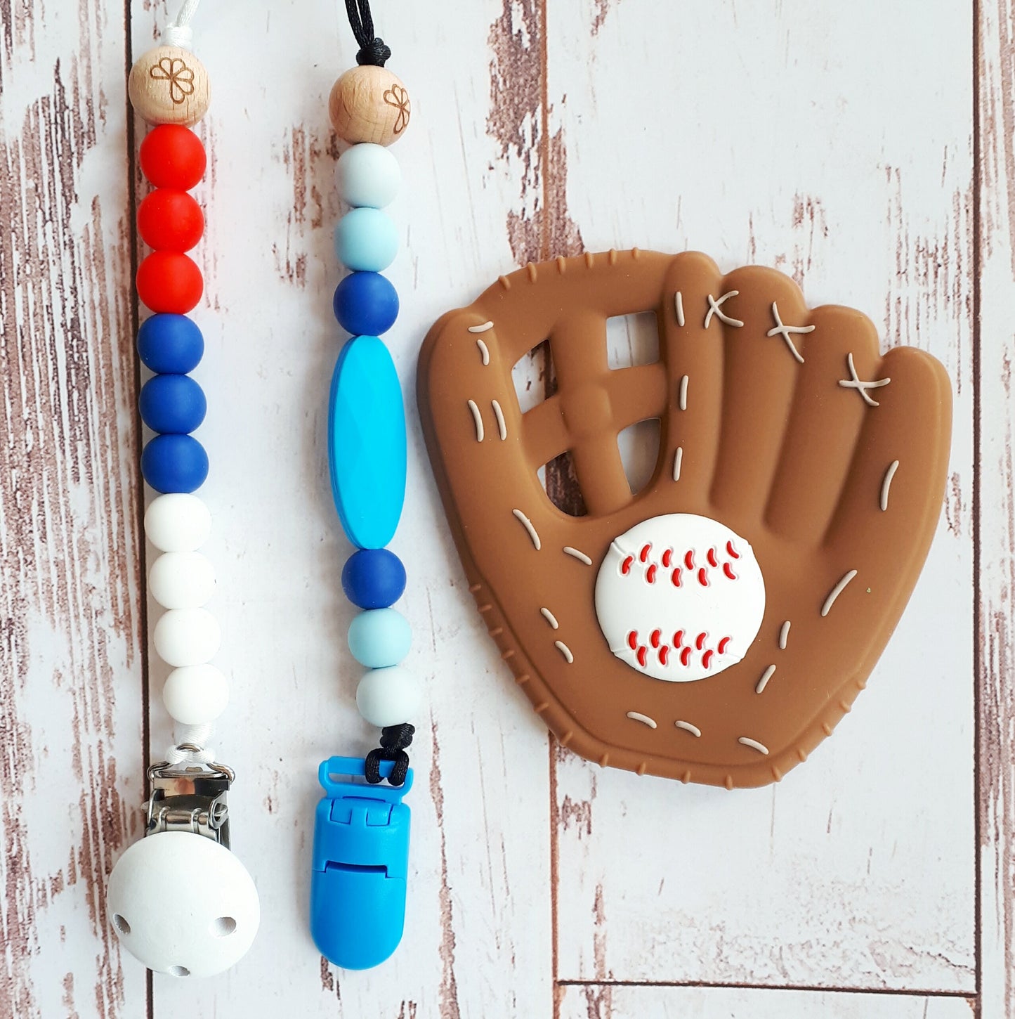 Classic Baseball Glove - Poppy + Clover