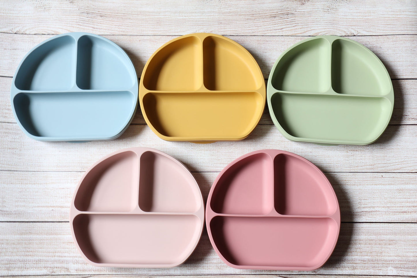 Silicone Feeding Set - Poppy + Clover