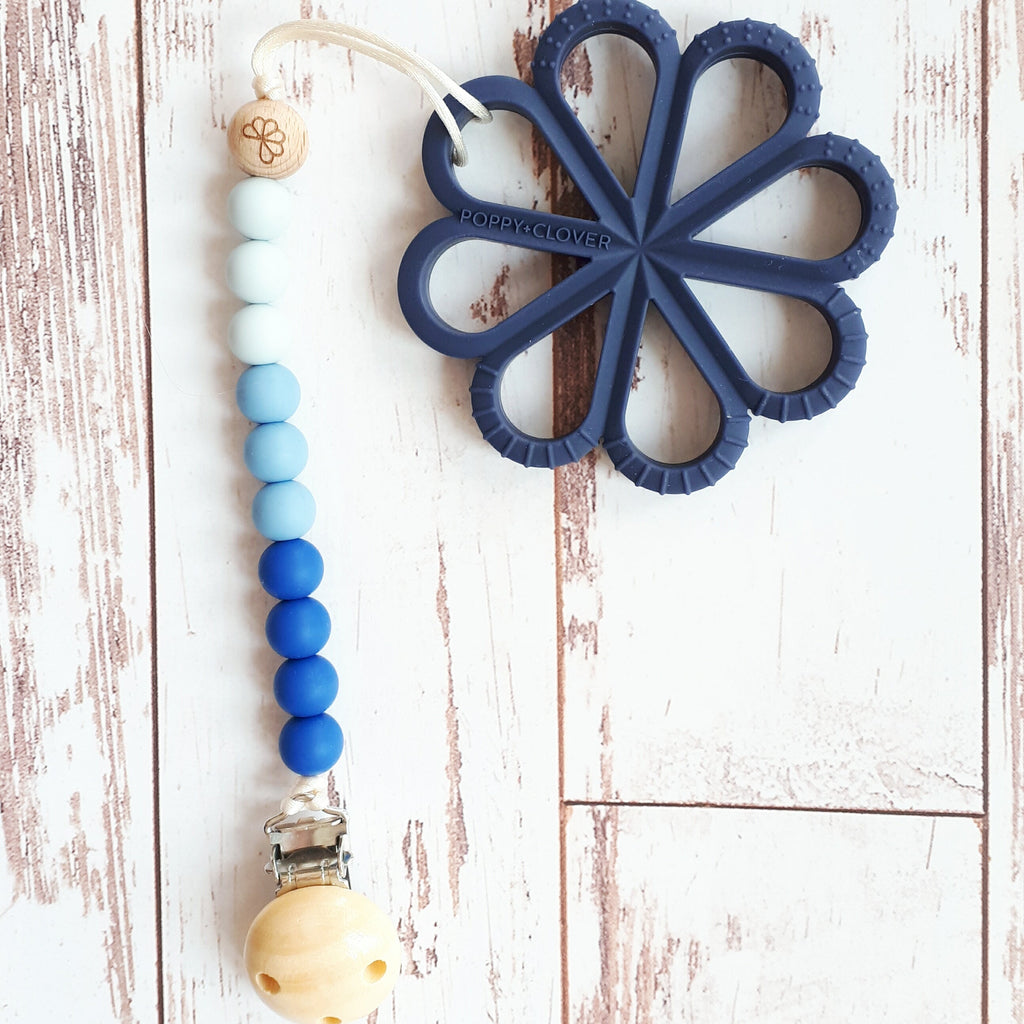 Blue Flower Teether | Modern Function Home