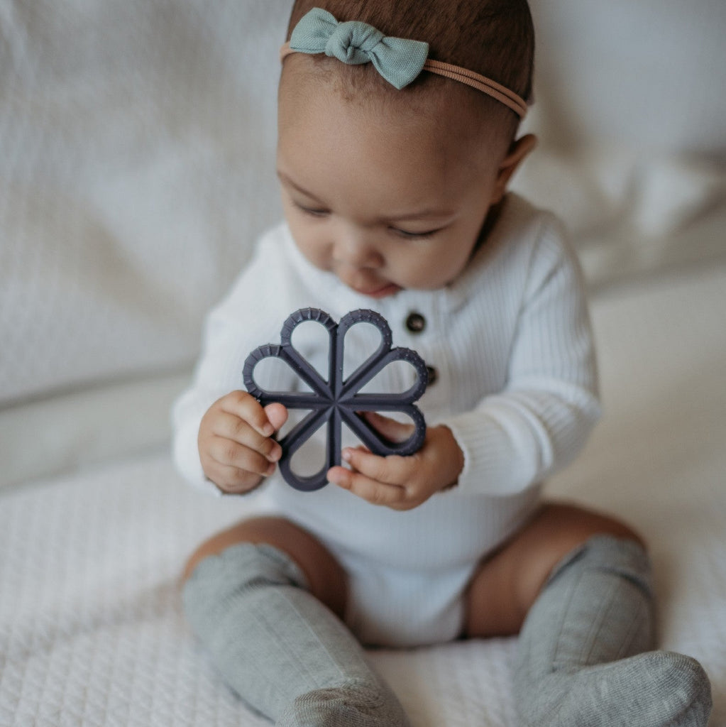 Blue Flower Teether | Modern Function Home
