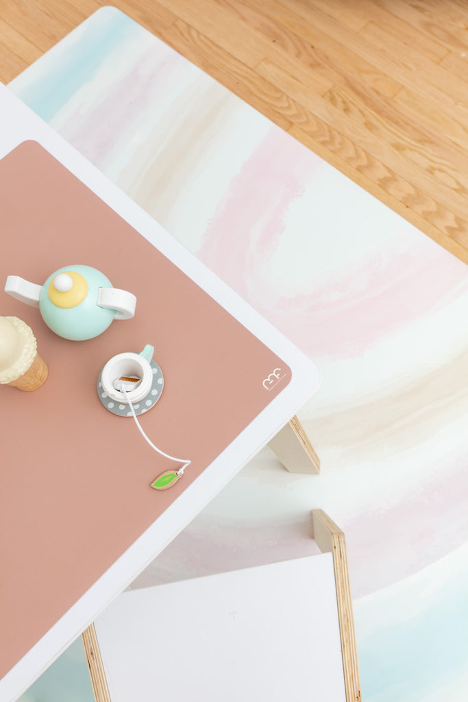High Chair Mat 4X3 - Sea