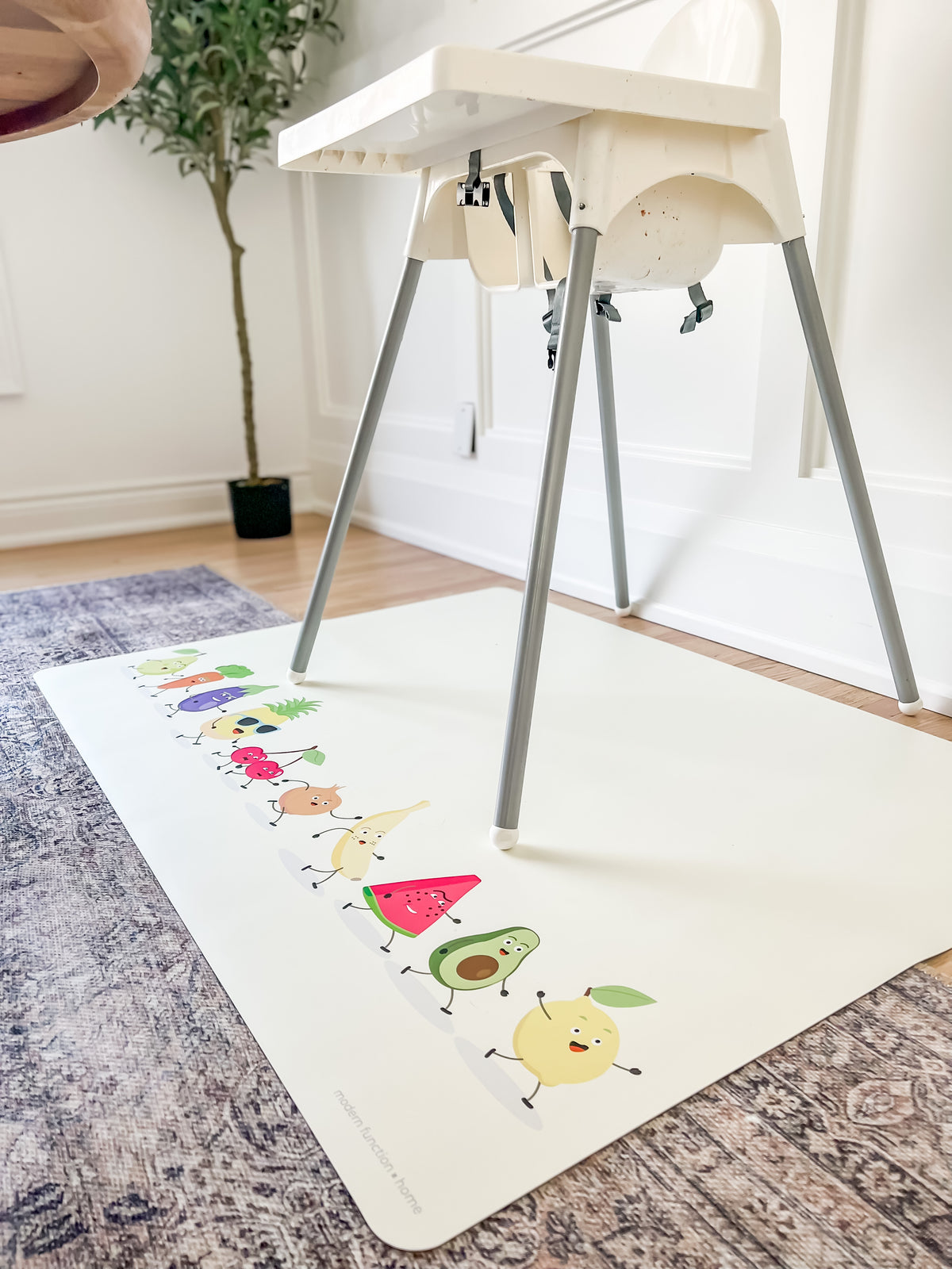 High Chair Mat 4X3 - FRUIT | Modern Function Home