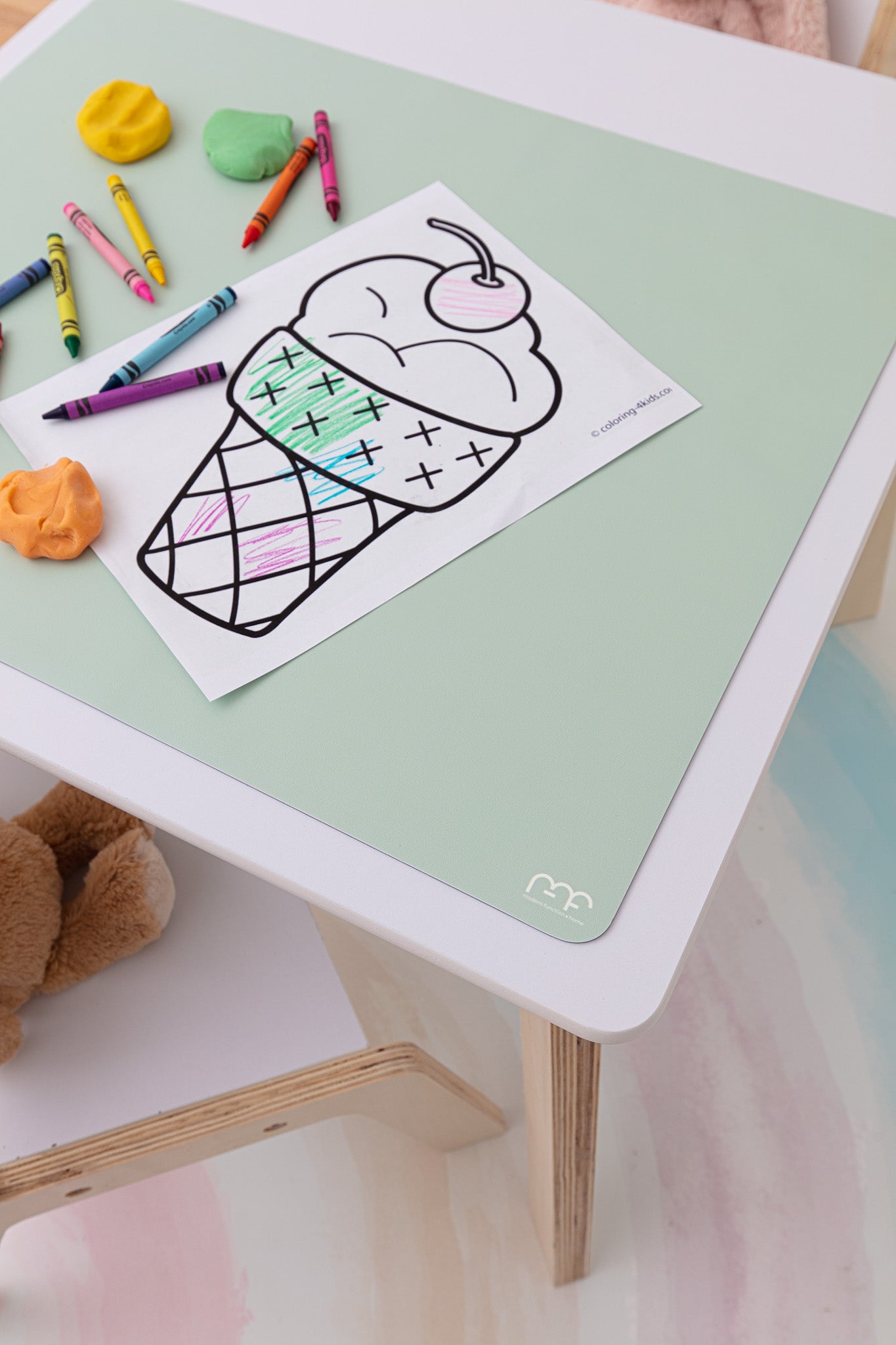 XL Placemat - Matcha